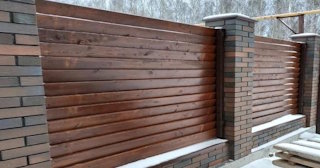 Столбы для забора из кирпича в Усть-куте - Выгодные цены от 3176 рублей