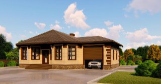 Строительство из арболита под ключ Усть-Кут цены от 12704 руб.
